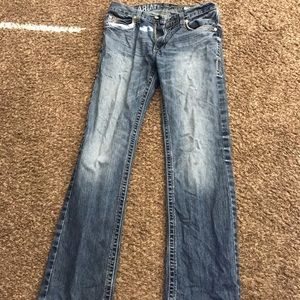 Men’s Ariat jeans.